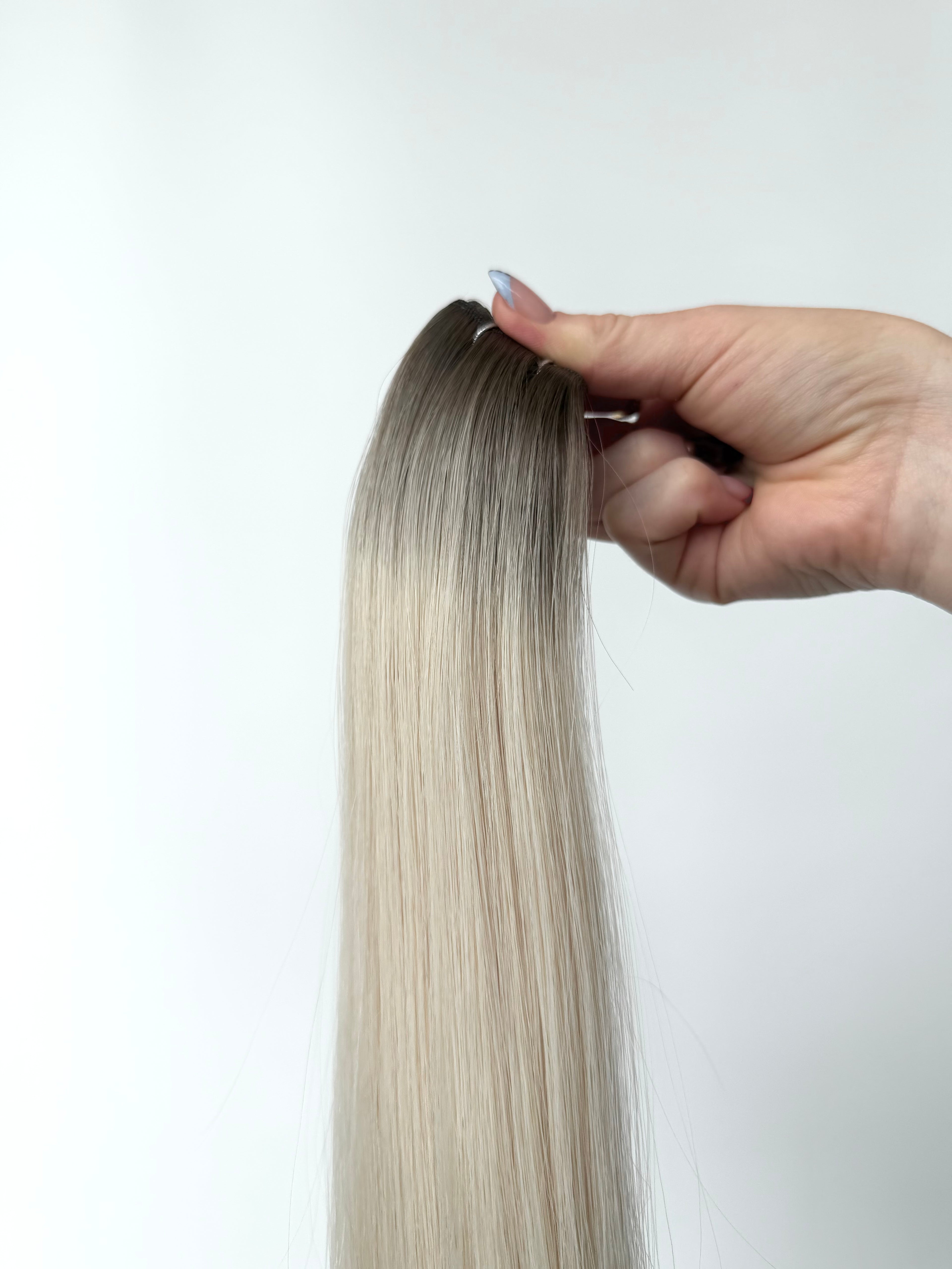 Britt - Rooted Cool Toned Platinum Blonde